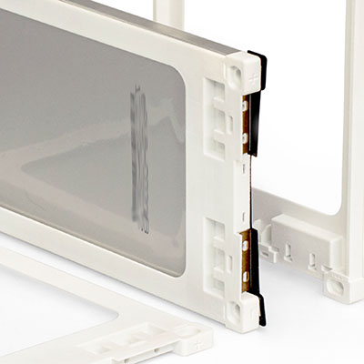 Contenitori di celle di tipo pouch in stampa 3D per batterie EV