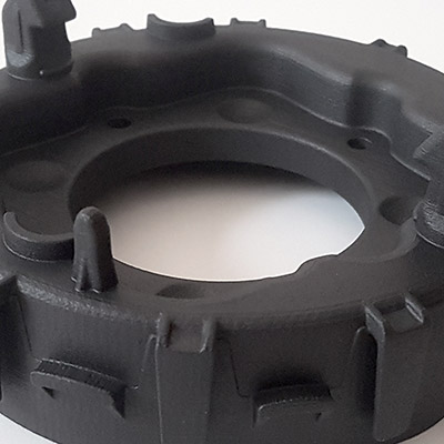 Supporto per sistema airbag frontale del conducente stampato in 3D