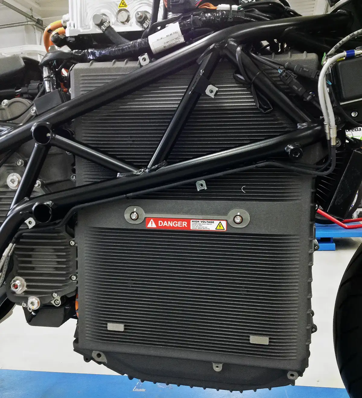 Curated visual reference: Visual Reference: Advanced Manufacturing Of Energica Motorcycle Battery Housing