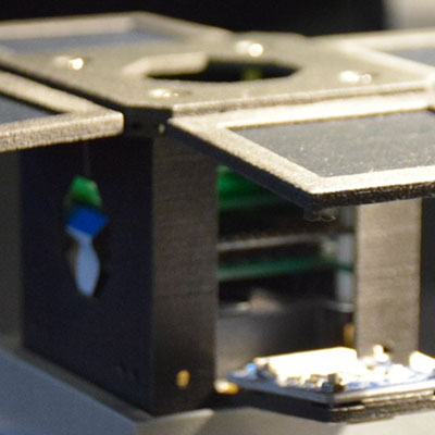 First 1P PocketQube flight-ready in carbon-reinforced composite
