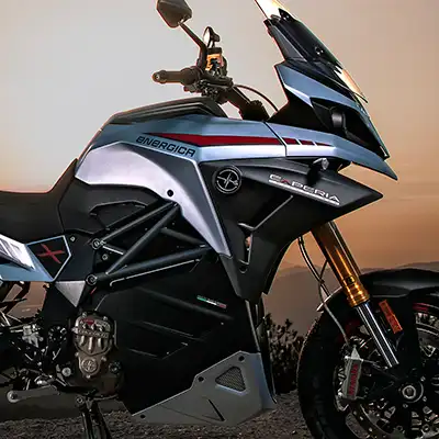 Energica Experia Europe’s first electric Green Tourer bike