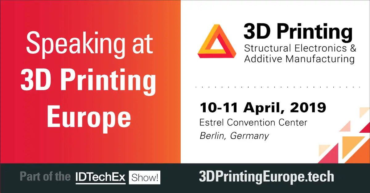 CRP Technology speaker at IDTechEx Show 2019