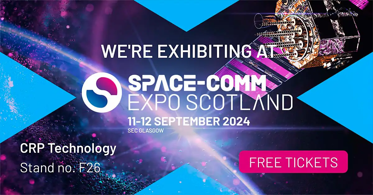 CRP Technology to debut at inaugural Space-Comm Expo Scotland