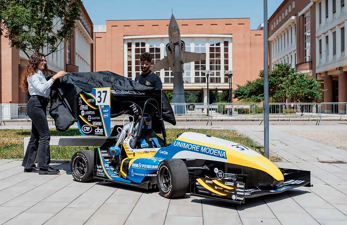 Team MoreModena Racing unveiling hybrid prototype M24-LH